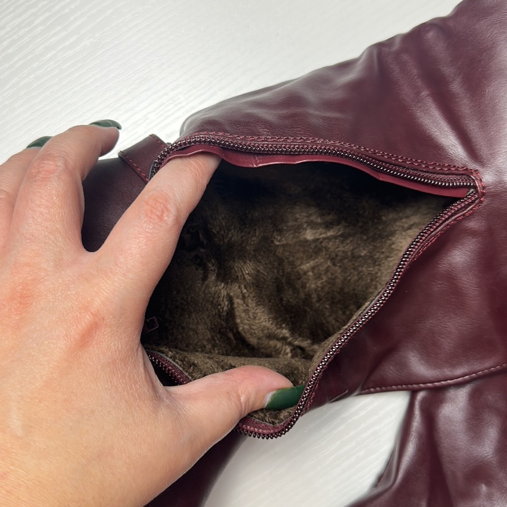 Maroon Riding Boots - Picture 5 of 5
